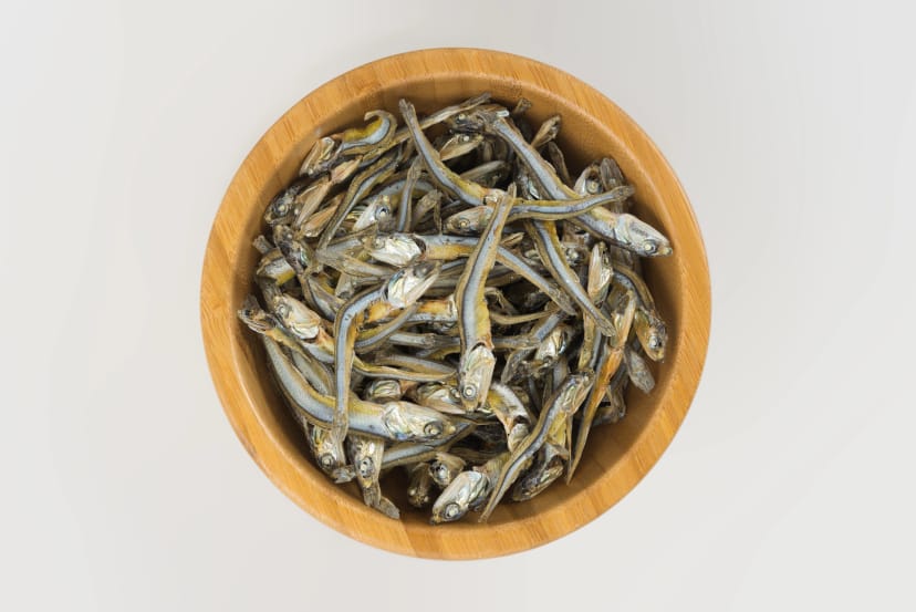 anchovies (colloquially known as <i>ikan bilis</i>)